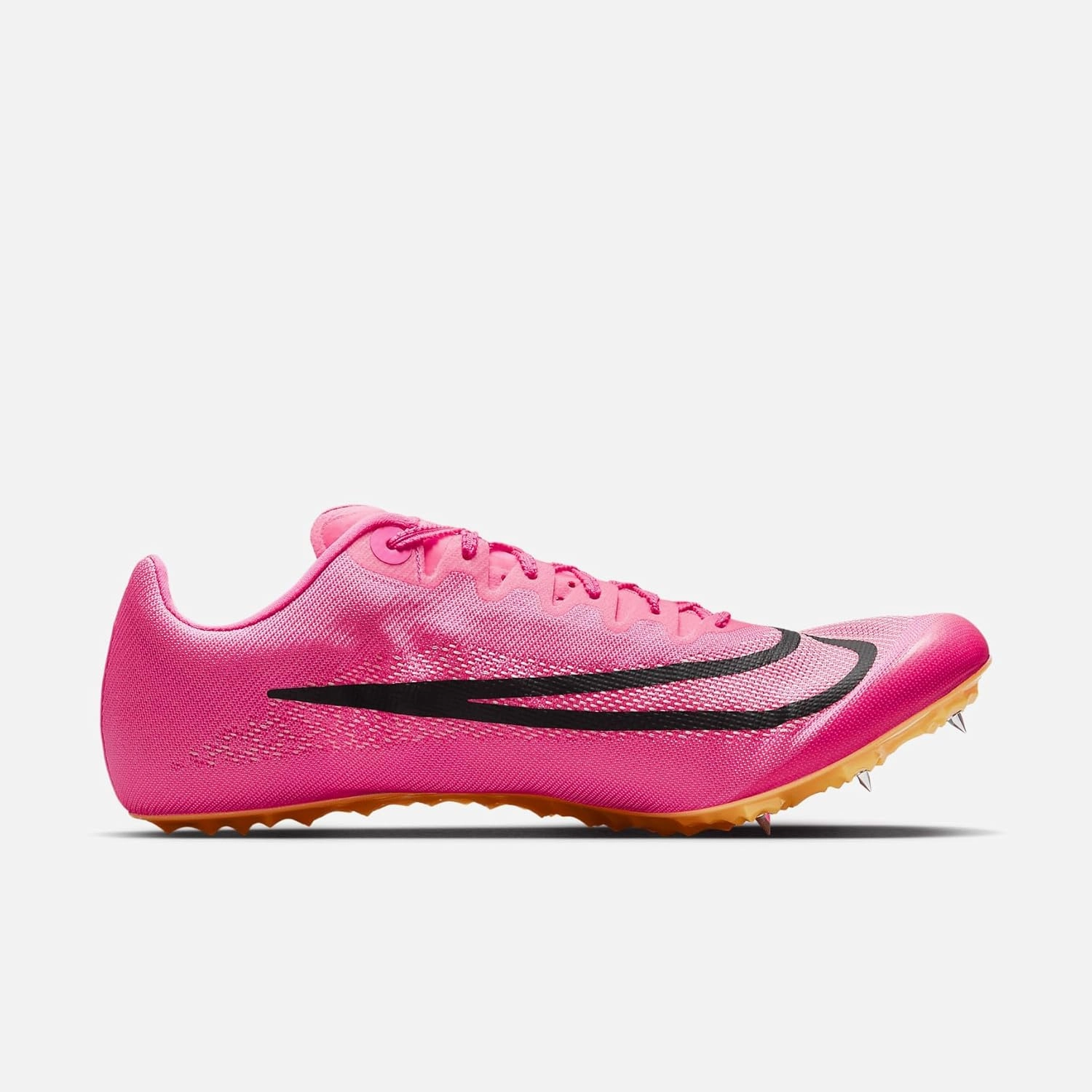 Nike Ja Fly 4 Track and Field Sprinting Spikes (DR2741-100, Sail/Light Lemon Twist/Fierce Pink)