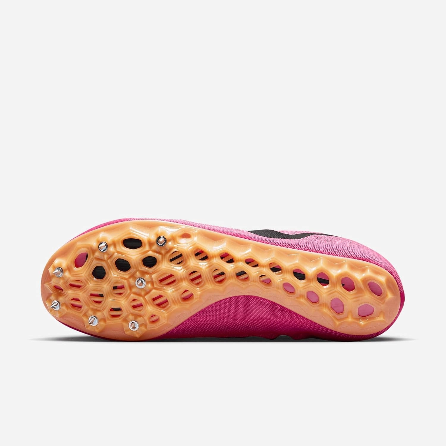 Nike Ja Fly 4 Track and Field Sprinting Spikes (DR2741-100, Sail/Light Lemon Twist/Fierce Pink)