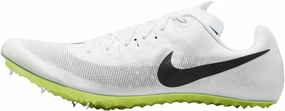 Nike Ja Fly 4 Track and Field Sprinting Spikes (DR2741-102, White/Bright Spruce/Electric Algae/Black) Size 11.5