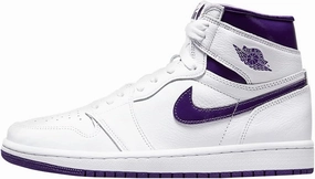 NIKE Jordan Womens Air 1 Retro High WMNS CD0461 151 Court Purple - Size 8.5W
