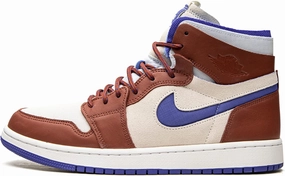 Nike Jordan Womens WMNS Air Jordan 1 Zoom CMFT CT0979 104 Redstone - Size 9W