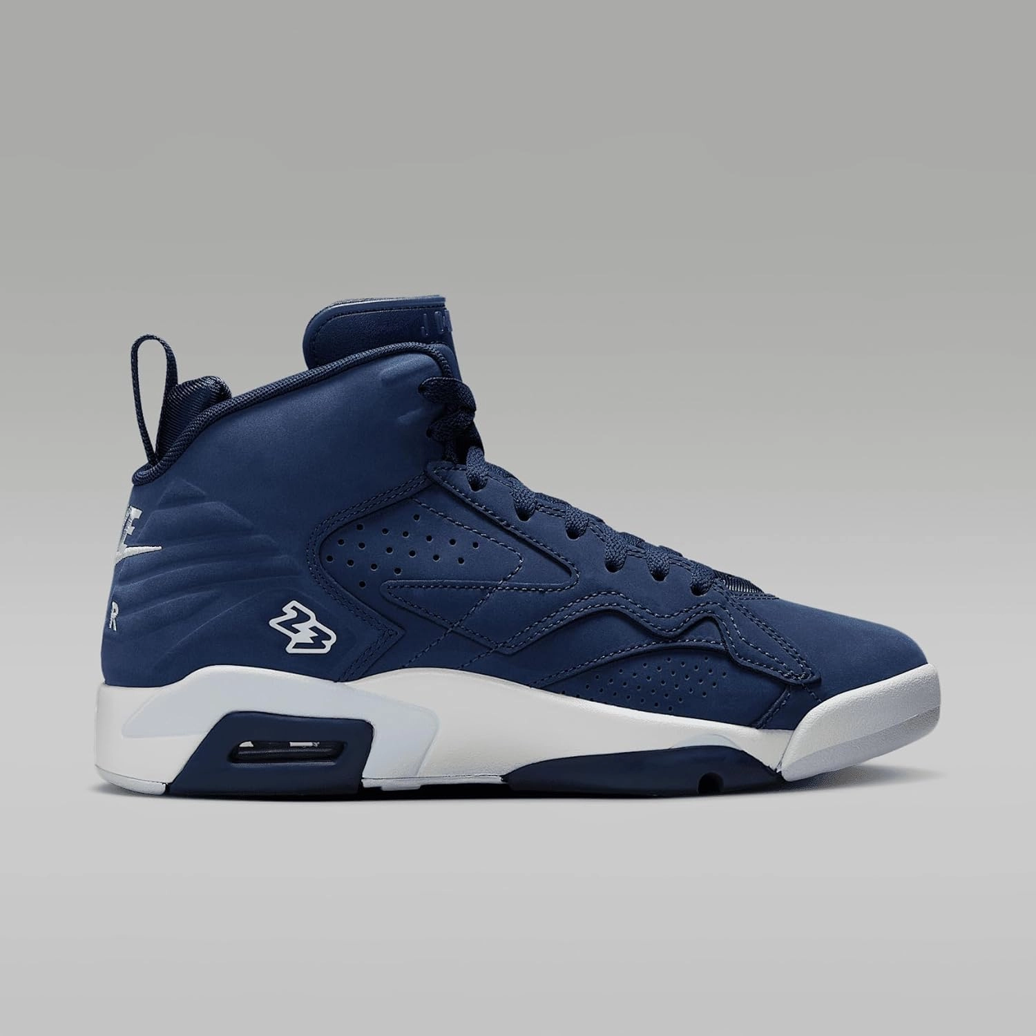 Nike Jumpman MVP Women's Shoes (FB9019-400, Midnight Navy/White/White/Football Grey)