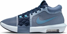 NIKE Lebron Witness 8 Basketball Shoes (FB2239-400, Ashen Slate/DIFFUSED Blue/University Blue/White) Size 13