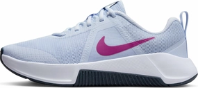Nike MC Trainer 3 Women's Workout Shoes (FQ1830-004, Football Grey/Armory Navy/Hot Fuchsia) Size 9