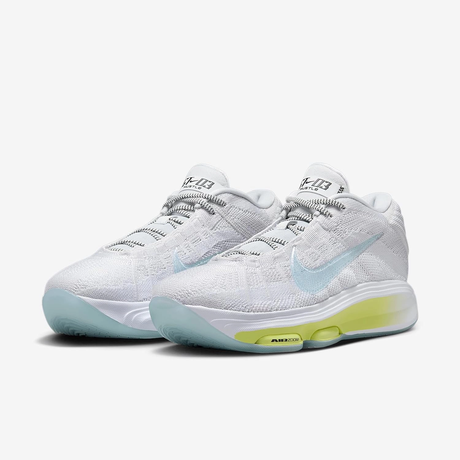 Nike Men's G.T. Hustle 3 Electric Basketball Shoes, Multi-Color