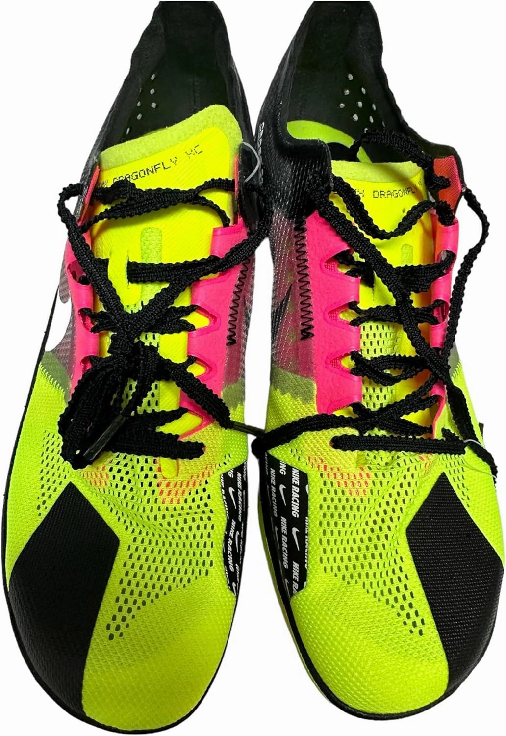 Nike Men's ZoomX Dragonfly XC Cross-Country Spikes, White/Orange/Black