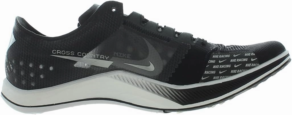 Nike Men's ZoomX Dragonfly XC Cross-Country Spikes, White/Orange/Black