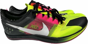 Nike Men's ZoomX Dragonfly XC Cross-Country Spikes, White/Orange/Black