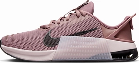 Nike Metcon 9 EasyOn Women's Workout Shoes (DZ2540-201, Smokey Mauve/Platinum Violet/Black) Size 10.5
