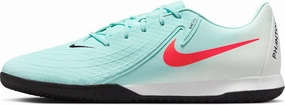Nike Phantom GX 2 Academy IC Low-Top Soccer Shoes (FJ2581-300, Mint/Off Noir/Atomic Red)
