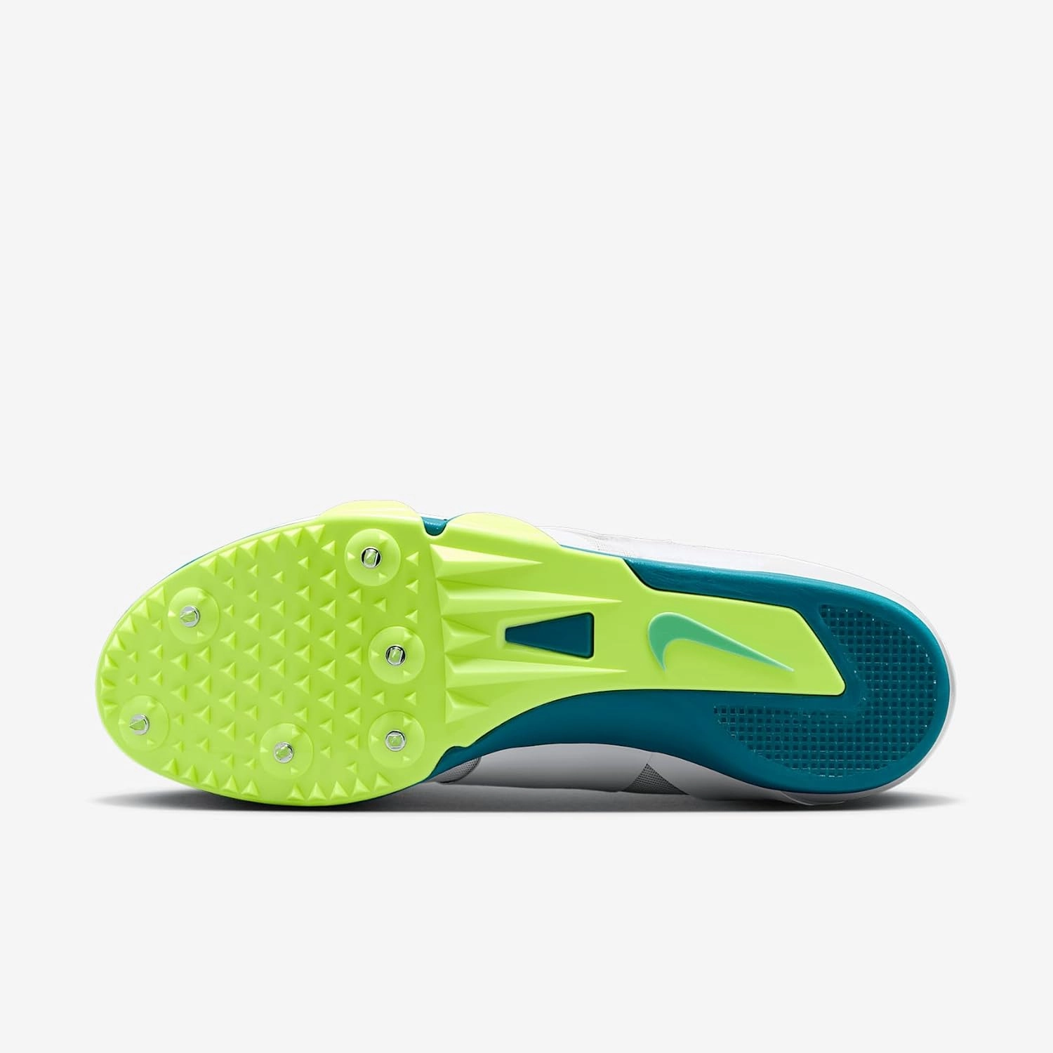 Nike Pole Vault Elite Track & Field Jumping Spikes (FZ9649-100, White/Barely Green/Electric Algae)