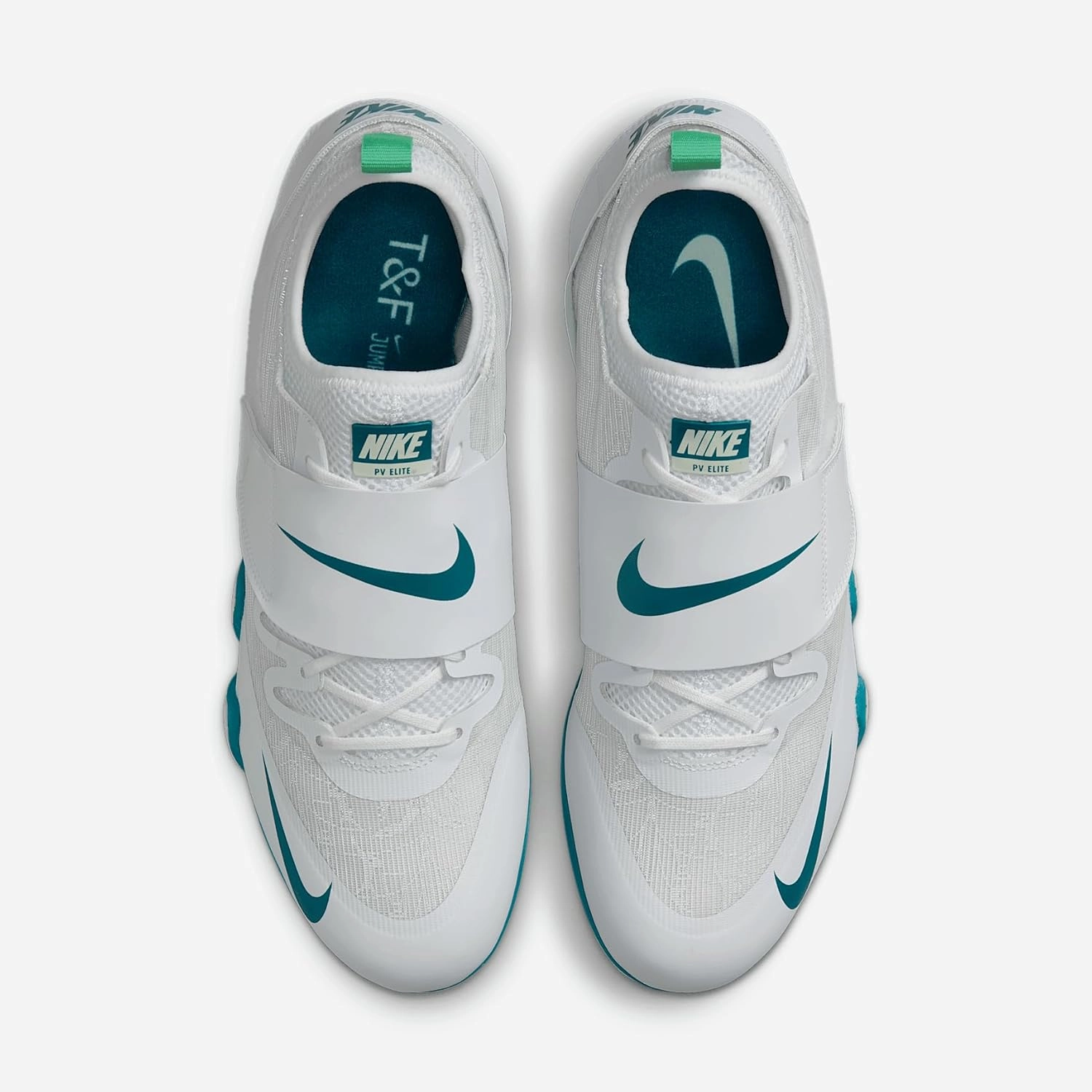 Nike Pole Vault Elite Track & Field Jumping Spikes (FZ9649-100, White/Barely Green/Electric Algae)