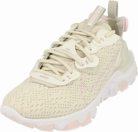 Nike React Vision Womens Running Trainers DQ0800 Sneakers Shoes (UK 3 US 5.5 EU 36, Light Bone Regal Pink 001)