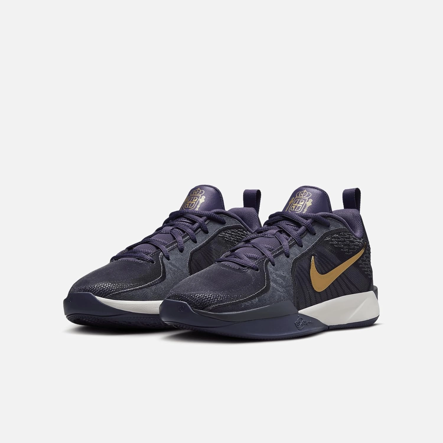 Nike Sabrina 2 Big Kids' Basketball Shoes (FZ7302-500, Dark Raisin/Anthracite/Pale Ivory/Metallic Gold)