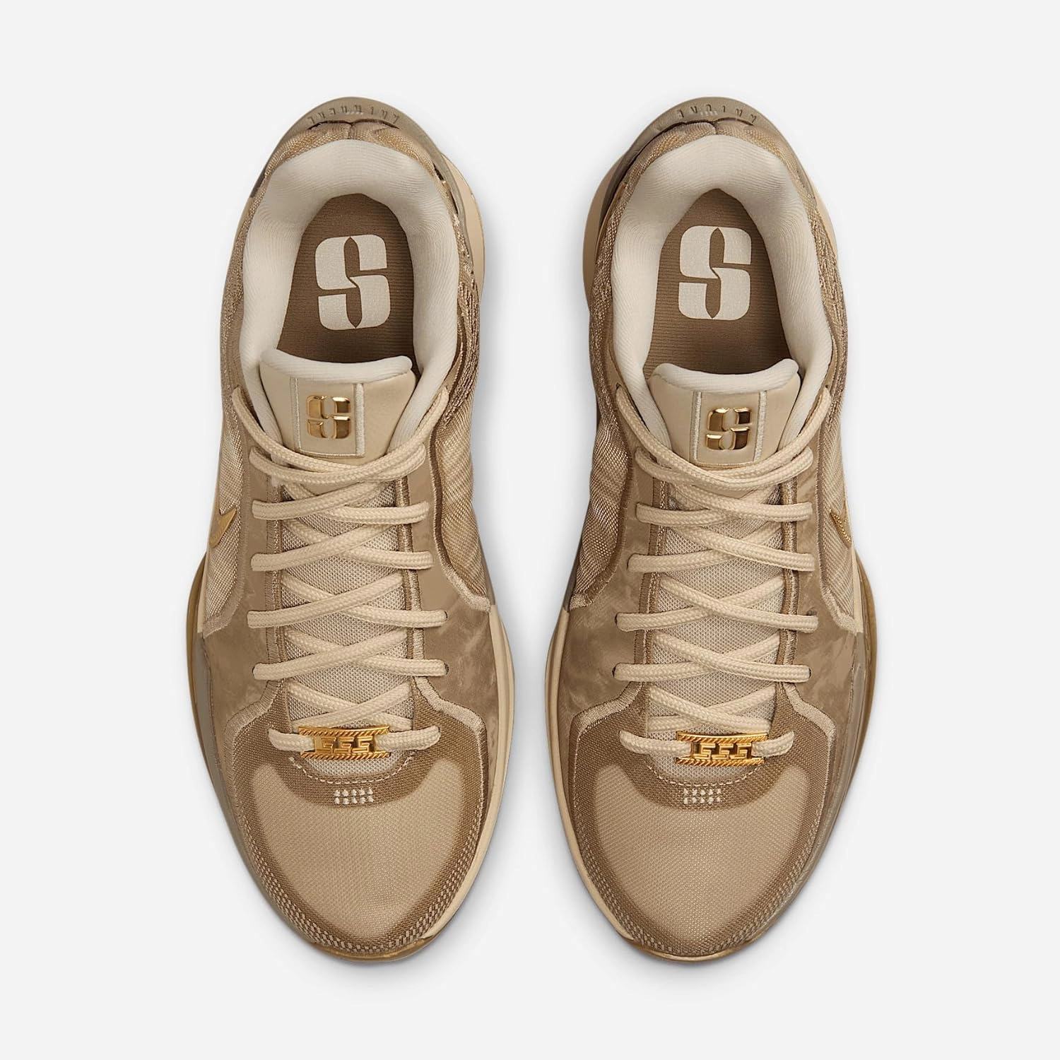 Nike Sabrina 2 "Stronger Than Gold Basketball Shoes (HF1799-200, Rattan/Khaki/Sail/Metallic Gold)