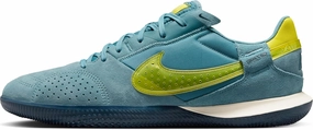 Nike Streetgato Low-Top Soccer Shoes (DC8466-004, Smokey Blue/Lightning)