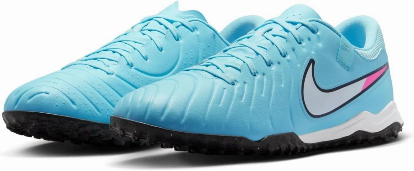 Nike Tiempo Legend 10 Academy Turf Low-Top Soccer Shoes (DV4342-401, Copa/White)