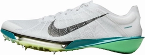 Nike Victory 2 Track & Field Distance Spikes (FD8411-100, White/Bright Spruce/Electric Algae/Black) Size 8
