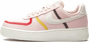 Nike WMNS AIR FORCE 1 '07 LX, Womens Basketball Shoe, Silt Red Summit White Brt Citron Univ Red Black, 9.5 UK (44.5 EU)