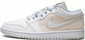Nike Women's Air Jordan 1 Low SE Sneaker, Iris Whisper/Sail-worn Blue, 8