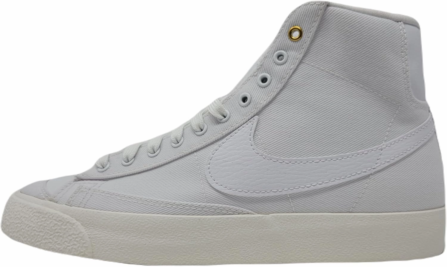 Nike Women's Blazer Mid '77 Basketball Shoes, White/White-Sail-Black, 9 M US
