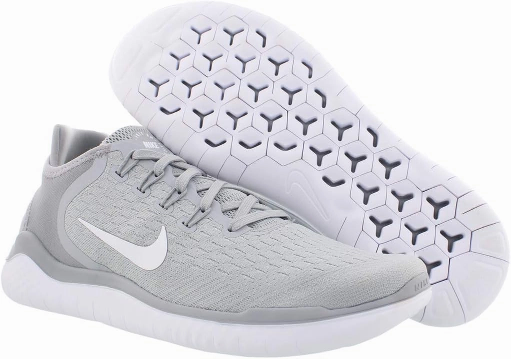 Nike Women's Free RN 2018 Black/White Running Shoe 7 US