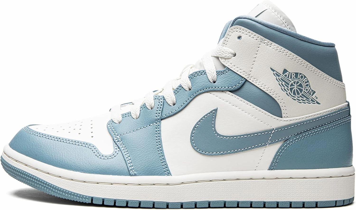 Nike Women's Hi-Top Trainers, White Light Blue, 5