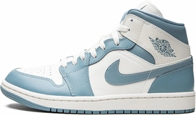Nike Women's Hi-Top Trainers, White Light Blue, 5
