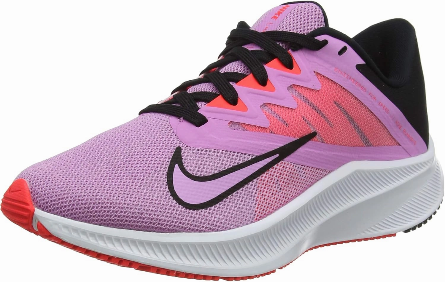Nike Women's Quest 3 Running Shoe Size US 9.5 M Beyond Pink/Black