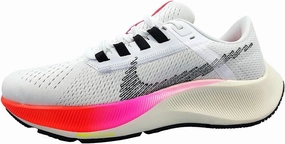 NIKE Women's Running Shoe, White Black Football Grey Pink Blast, 6.5