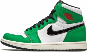 Nike Womens 1 Retro High OG WMN DB4612 300 Lucky Green - Size 8W