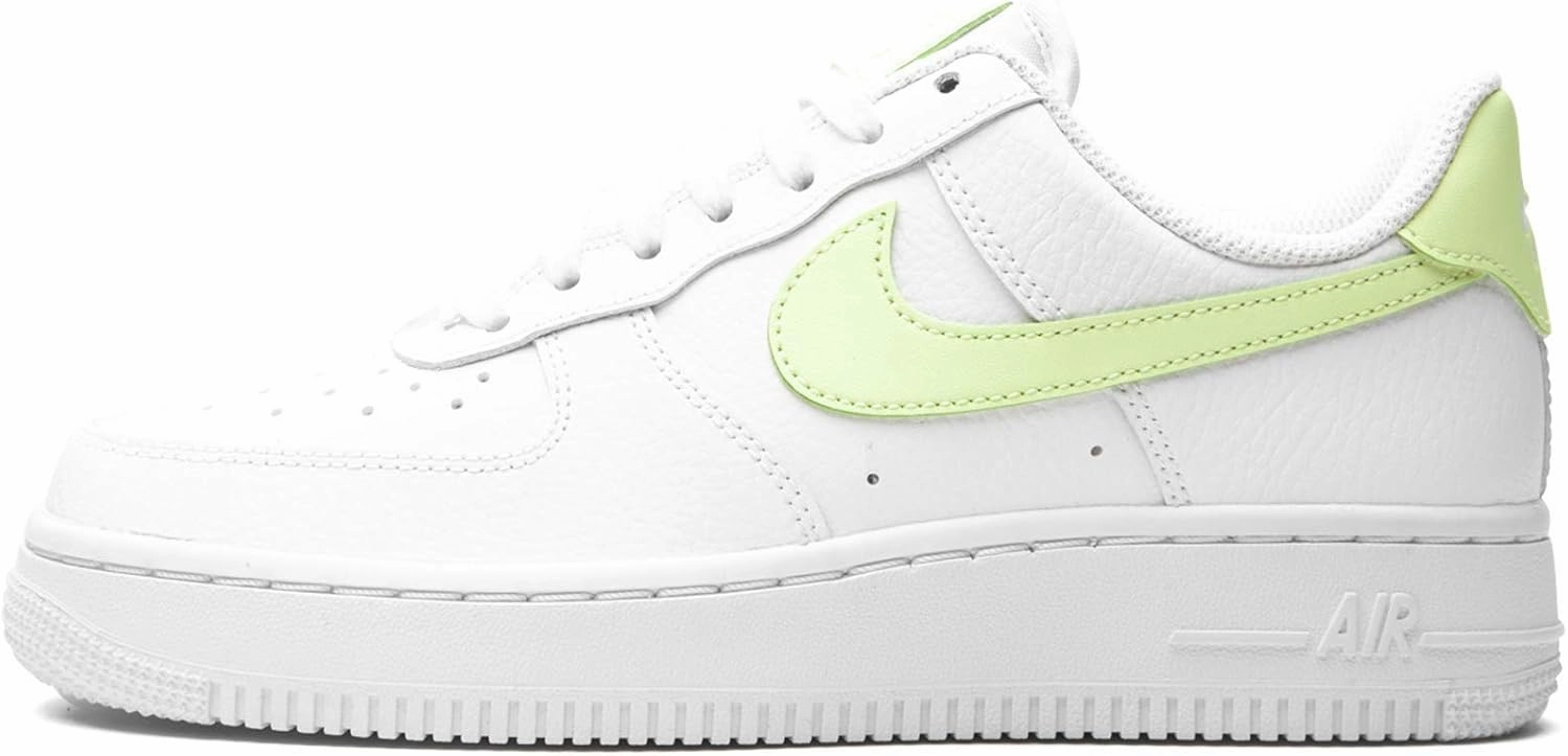 Nike Womens Air Force 1 Low '07 WMNS 315115 159 White/Barely Volt - Size 8.5W