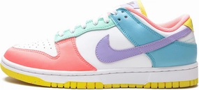 Nike Womens Dunk Low SE WMNS DD1872 100 Easter - Size 6W Black/White