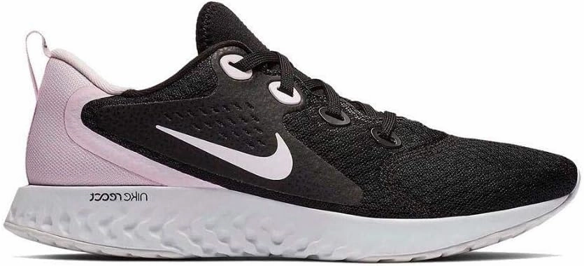 Nike Womens Legend React Running Trainers AA1626 Sneakers Shoes (UK 3 US 5.5 EU 36, Black Pink Grey 007)