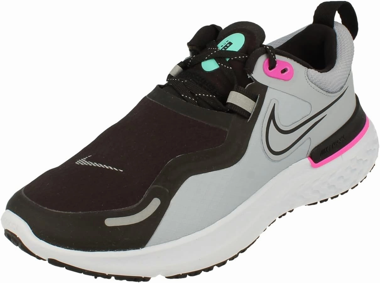 Nike Womens React Miler Shield Running Trainers CQ8249 Sneakers Shoes (UK 4.5 US 7 EU 38, Obsidian Mist 400)