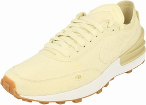 Nike Womens Waffle One Essential Trainers DM7604 Sneakers Shoes (UK 4 US 6.5 EU 37.5, Coconut Milk Team Gold 101)