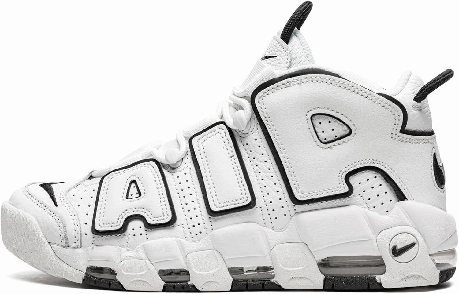 Nike Womens WMNS Air More Uptempo DO6718 100 White/Black - Size 11.5W