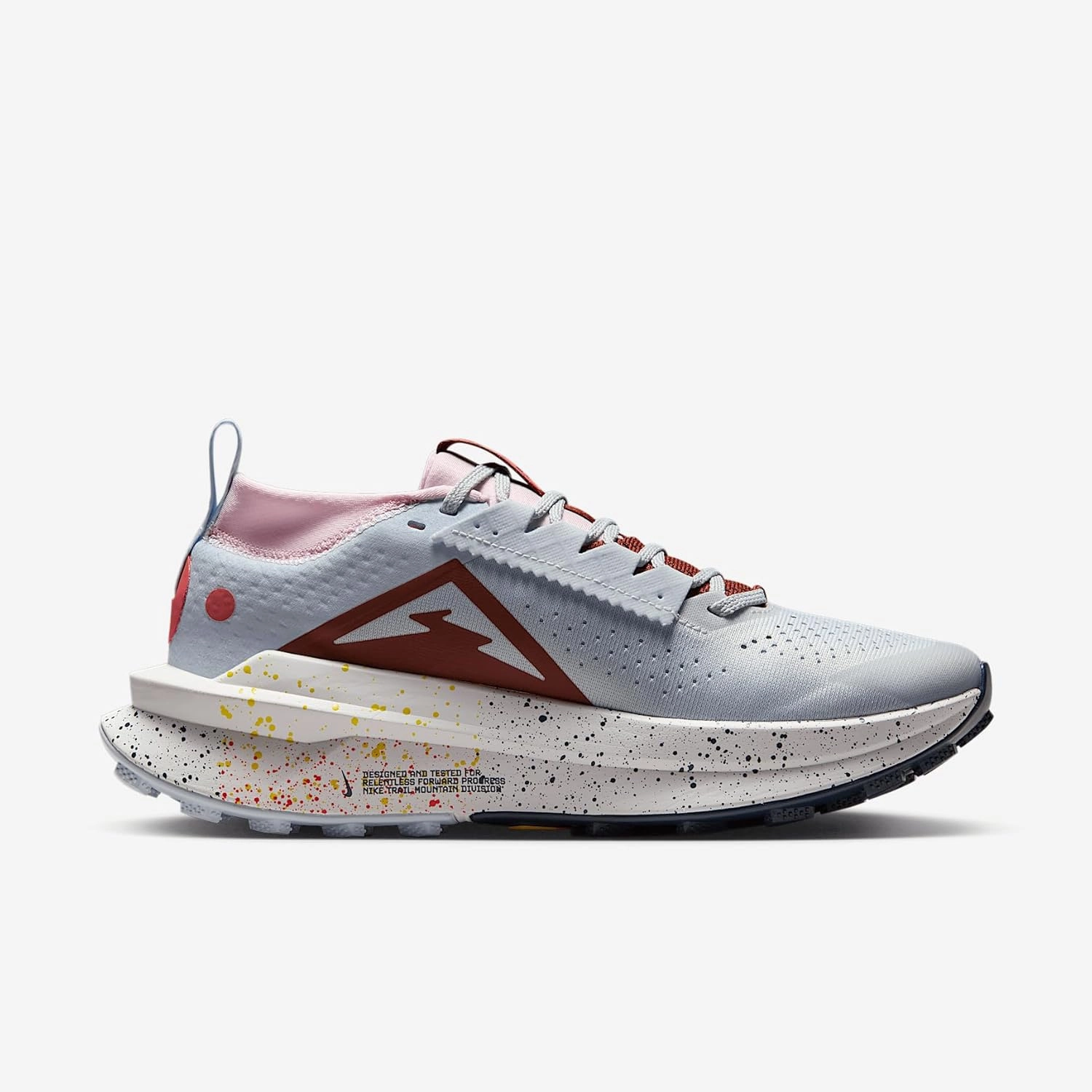 Nike Zegama 2 Women's Trail Running Shoes (FD5191-006, Pure Platinum/Football Grey/Pink Foam/White)
