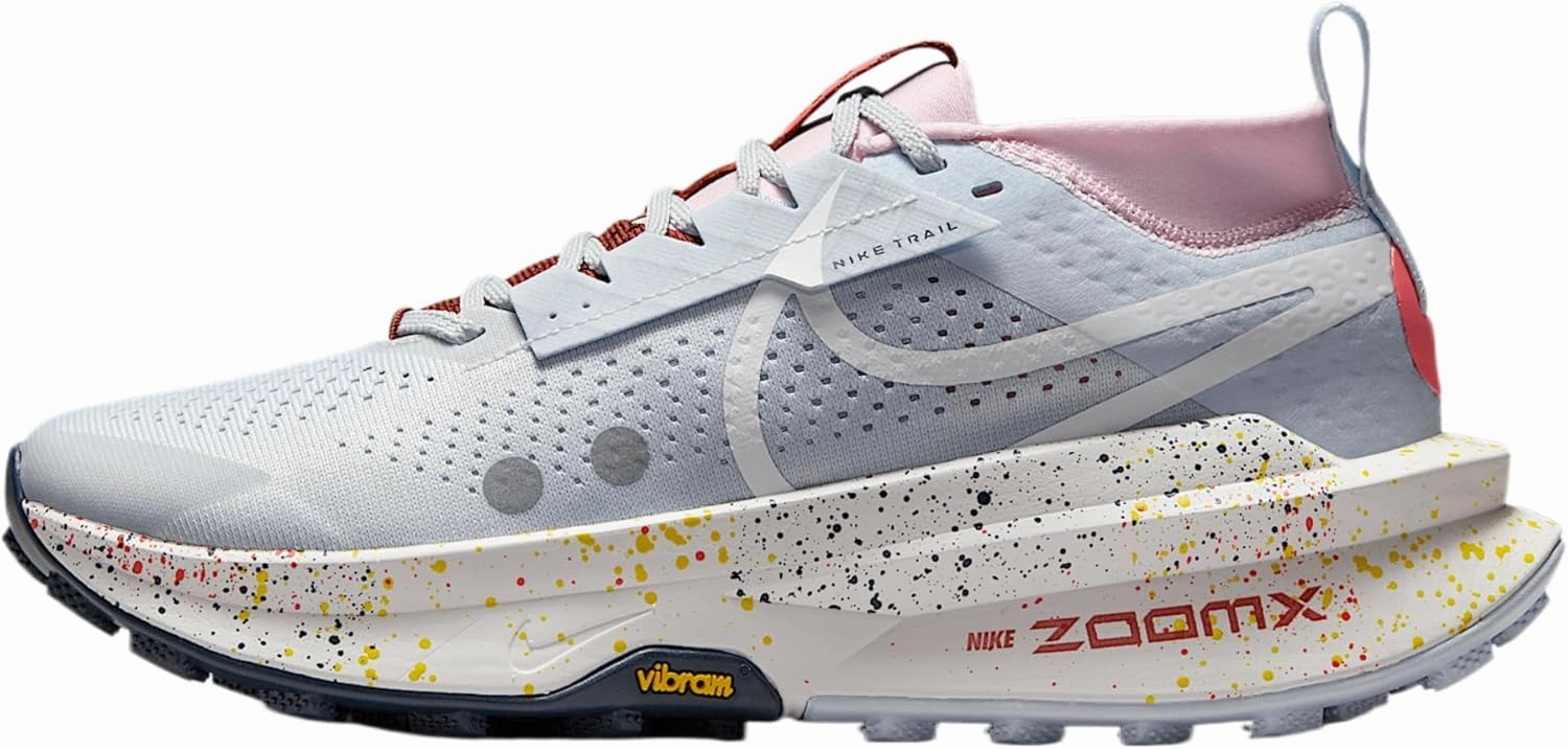 Nike Zegama 2 Women's Trail Running Shoes (FD5191-006, Pure Platinum/Football Grey/Pink Foam/White)