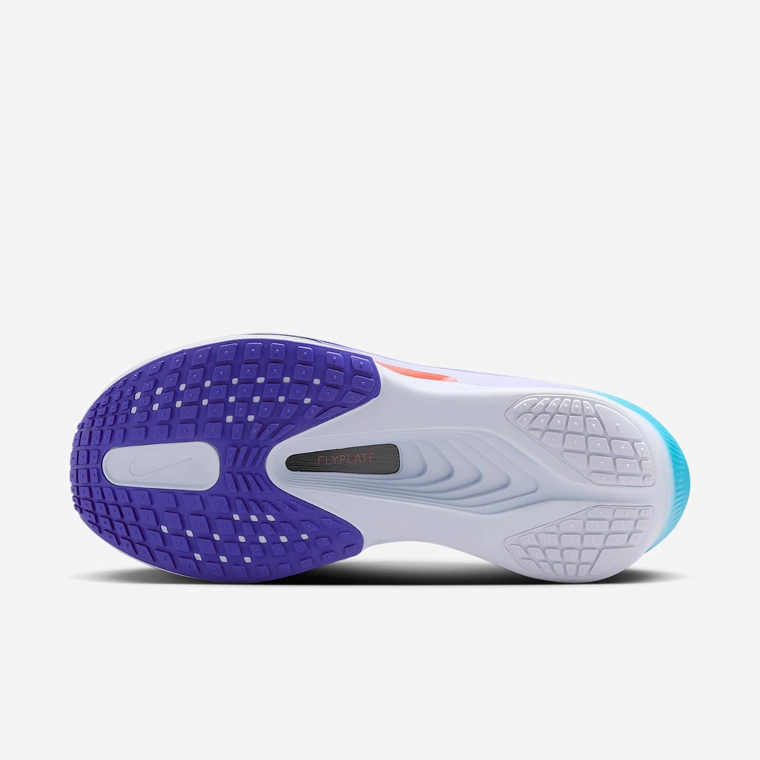Nike Zoom Fly 6 Women's Road Racing Shoes (FN8455-004, Ghost/Football Grey/Blue Lightning/Blue Void)