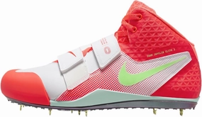 Nike Zoom Javelin Elite 3 Track & Field Throwing Spikes (FZ9626-100, White/Hyper Orange/Lime Blast/Bright Crimson) Size 12