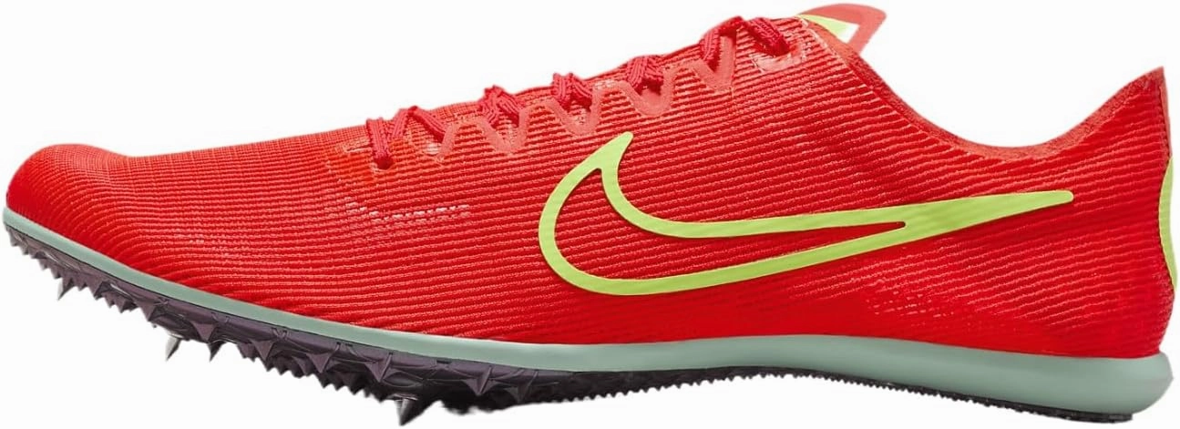 Nike Zoom Mamba 6 Track & Field Distance Spikes, 4.5, White/Black