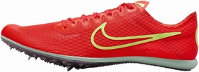 Nike Zoom Mamba 6 Track & Field Distance Spikes, 4.5, White/Black