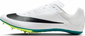 Nike Zoom Rival Track & Field Sprinting Spikes (FZ9663-102, White/Bright Spruce/Vapor Green/Black)