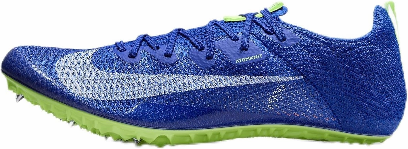 Nike Zoom Superfly Elite 2 Track & Field Sprinting Spikes (CD4382-400, Racer Blue/Lime Blast/Safety Orange/White) Size 12
