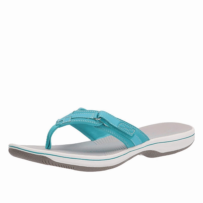 OCW Orthopedic Sandals For Women Breathable Buckle Arch Support Flip-flops Colorful Summer
