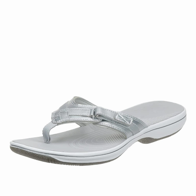 OCW Orthopedic Sandals For Women Breathable Buckle Arch Support Flip-flops Colorful Summer