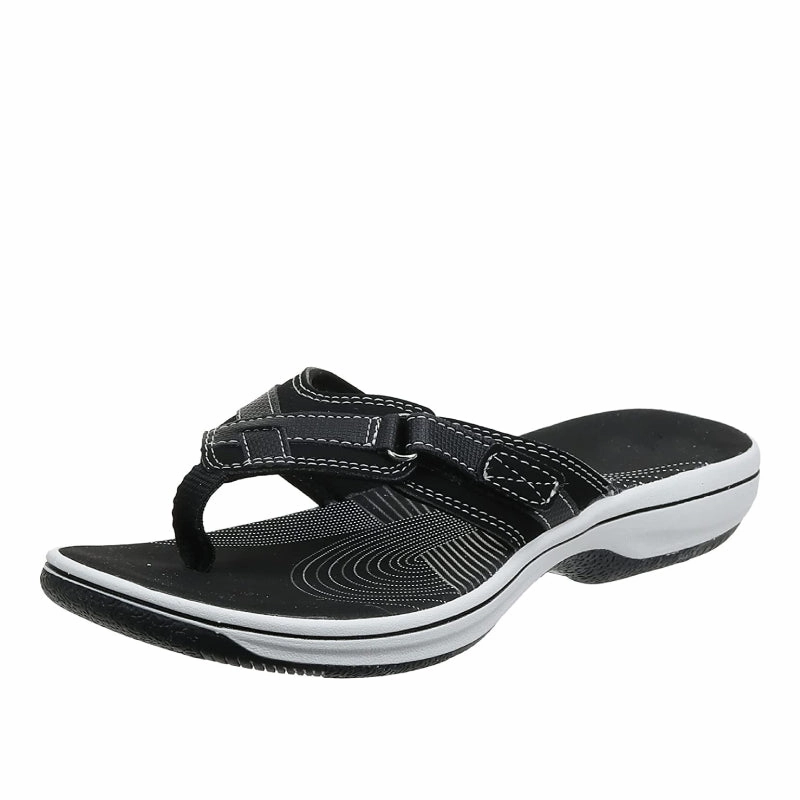 OCW Orthopedic Sandals For Women Breathable Buckle Arch Support Flip-flops Colorful Summer