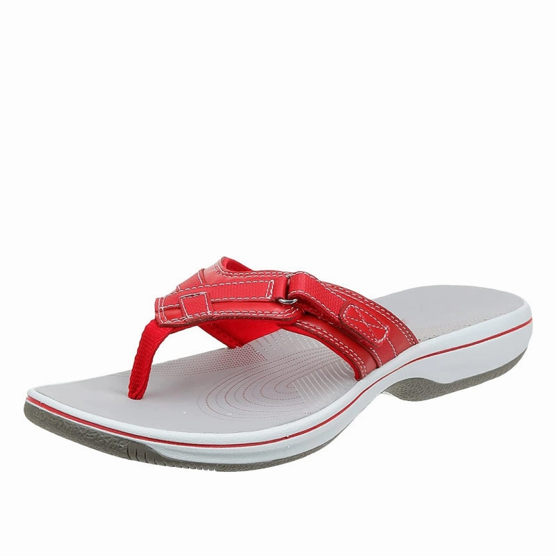 OCW Orthopedic Sandals For Women Breathable Buckle Arch Support Flip-flops Colorful Summer