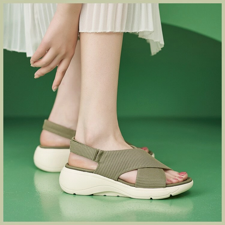 OCW Orthopedic Sandals For Women Bunions Beach Breathable Anti-slip Soles Back Strap Memory Foam